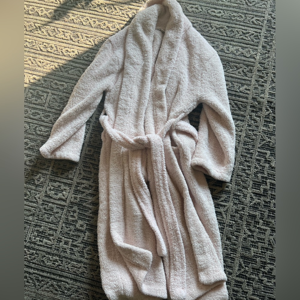Barefoot Dreams Cozy Chic Robe size 1 Dusty Rose